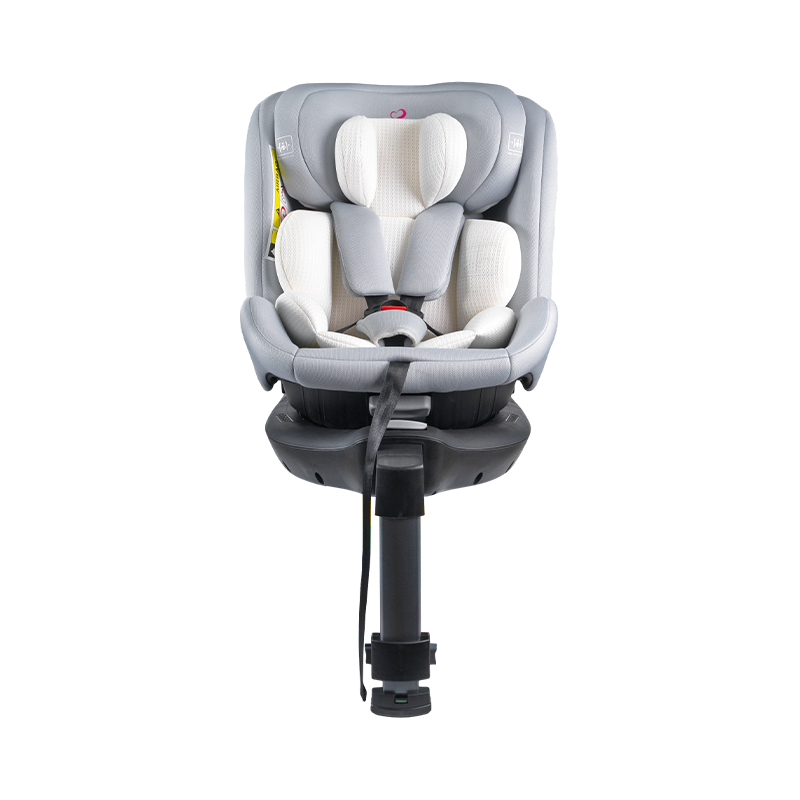 ISOFIX + опорная ножка, вращение на 360 градусов назад/лицом вперед, детское автокресло 40-150 см